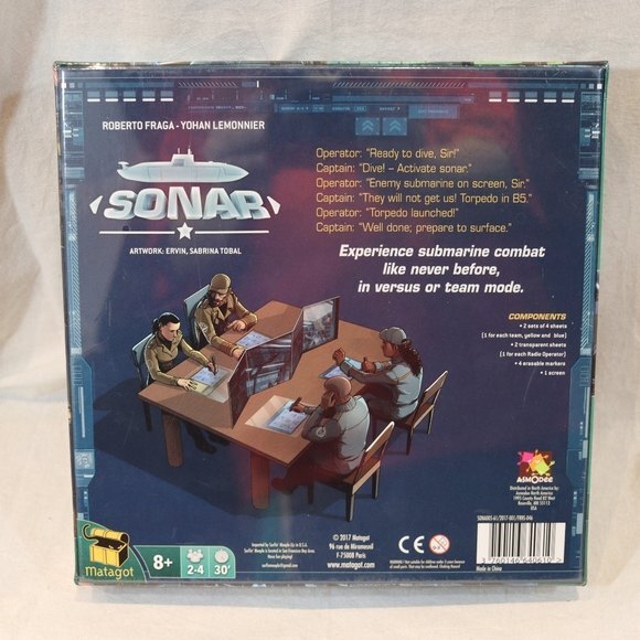 Sonar Boardgame 8+ 2-4 players - Picture 5 of 7